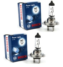 2x Bosch Pure Head Light Bulbs For A4 1.8 T B6   01/03-12/04