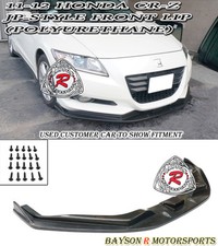 Fits 11-12 Honda Cr-z 2dr Jp-style Front Lip Urethane