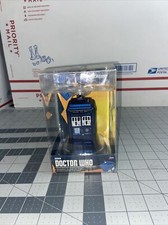 2009 Doctor Who Hand Crafted Glass Christmas Ornament Tardis CIB Kurt Adler