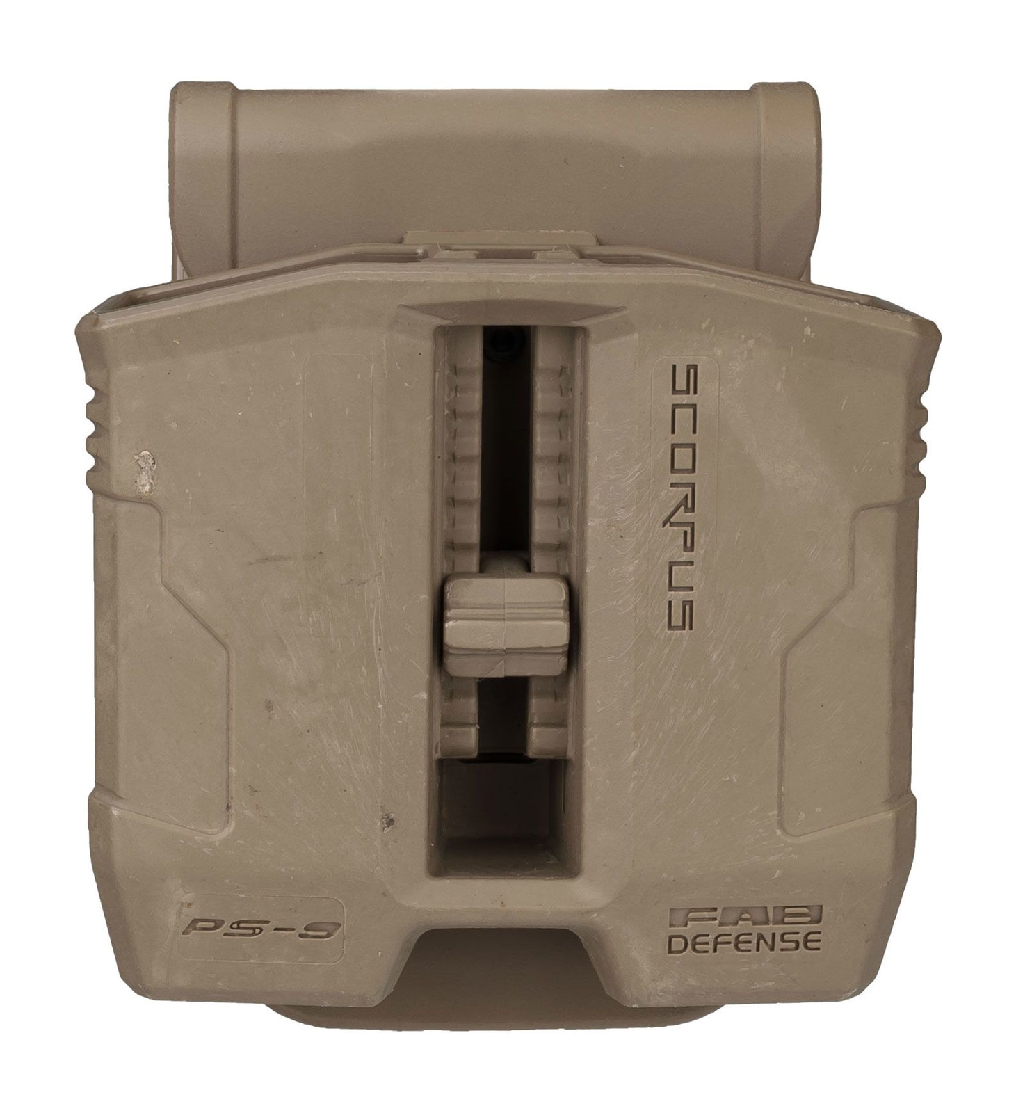 FAB Defense PS-9S Double Magazine Pouch w/Swivel for Steel 9mm and .40: SC-PS9ST-image