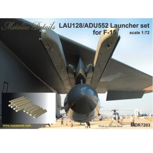 Metallic Details MDR7203 Scale Kit 1:72 LAU-128/ADU-552 Launcher Set for F-15 - Bild 9 von 24