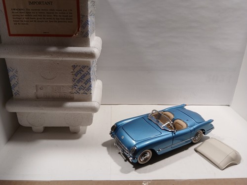 Franklin come nuovo scala 1:24 1955 CHEVROLET CORVETTE convertibile pressofuso