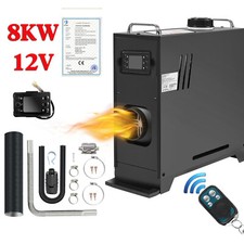 ‌2025 Upgraded 8KW 12V Diesel Heater – Parking Heater for RV, Truck & Car