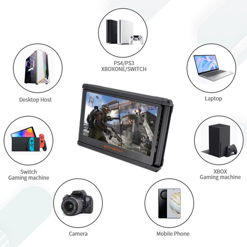 Dual Triple Tragbarer Monitor für Laptop 13-17.3" Extender Monitor Bildschirm DE - Bild 19 von 24