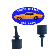 1964-72 El Camino Fuel Door Bumpers .43 D x .39 H Fit .19 Hole .10 Panel 2pc 230