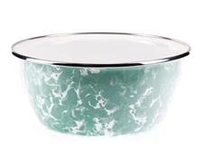 Golden Rabbit Enamelware 24 oz Salad or Cereal Bowl, 9 Color Choices