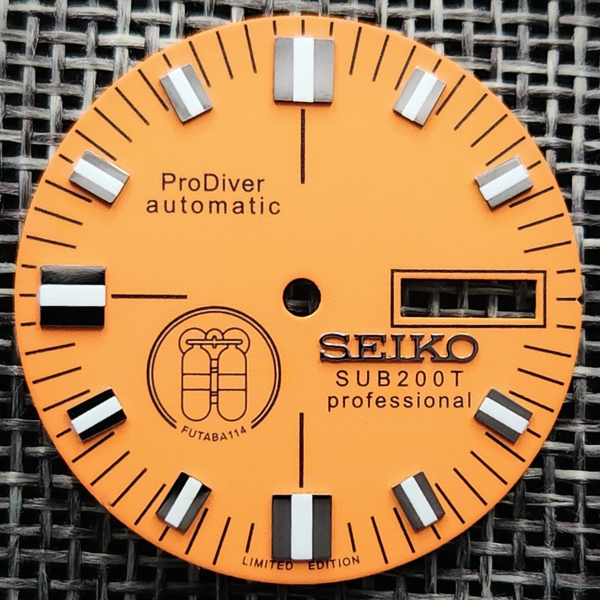 New PRO DIVER ORANGE DIAL DIVERS FOR SEIKO NH36 4R36 7S26 SKX007