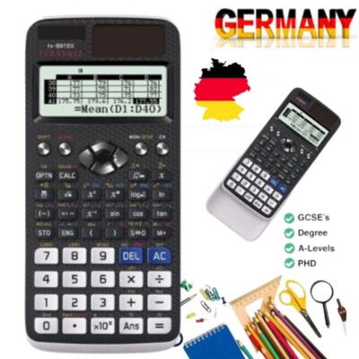 FX-991EX Scientific Calculator Classwiz 552 function Spreadsheet FX-991