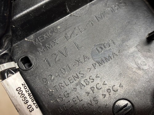 Luz trasera izquierda lado conductor Kia EV9 2024-2025 OEM 92401-XA000 - Imagen 7 de 10