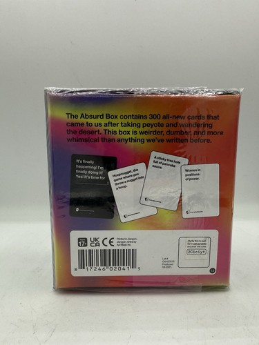 Cards Against Humanity: Absurd Box Brand New SEALED - Picture 7 of 7
