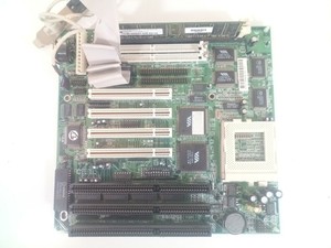 Motherboard Socket 7 DTK PAM-0057V E0 +64mb RAM  Tested