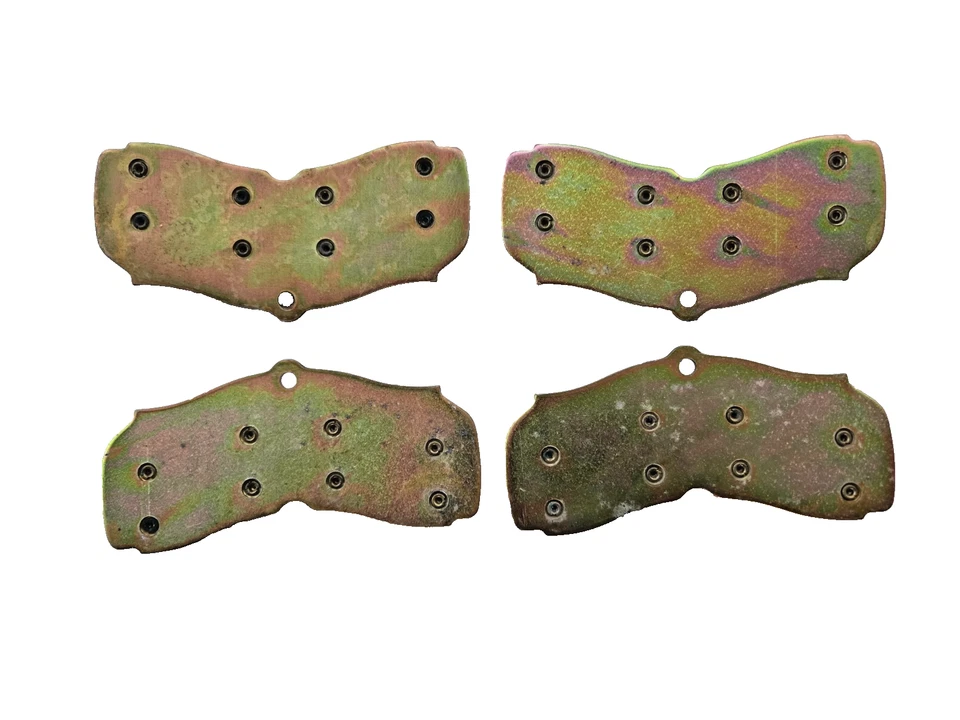 Pastillas de freno de disco Buick Skylark GS Gran Sport 1967 1968 forro remachado Bendix 762R Foto 3 de 4