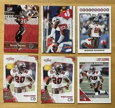 Ronde Barber Lot Of 6 Mixed Brand 2002-2011 Tampa Bay Buccaneers NM