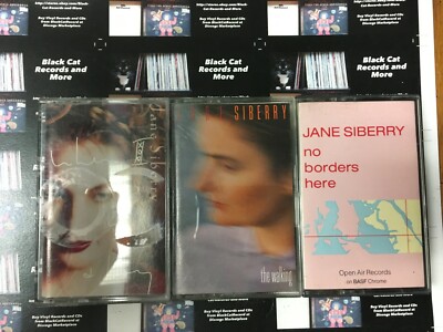 Jane Siberry No Borders Here When I Was A Boy The Walking tested EX cassettes