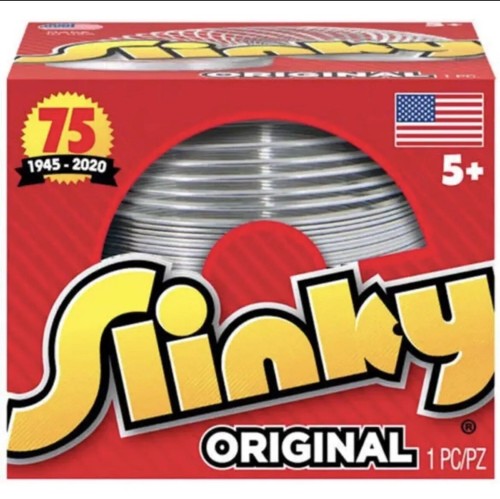 Original Slinky Metal Walking Spring Toy - 5+