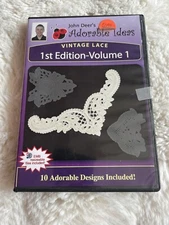 John Deer's Adorable Ideas Vintage Lace 1st. Edition-Volume 1-CD