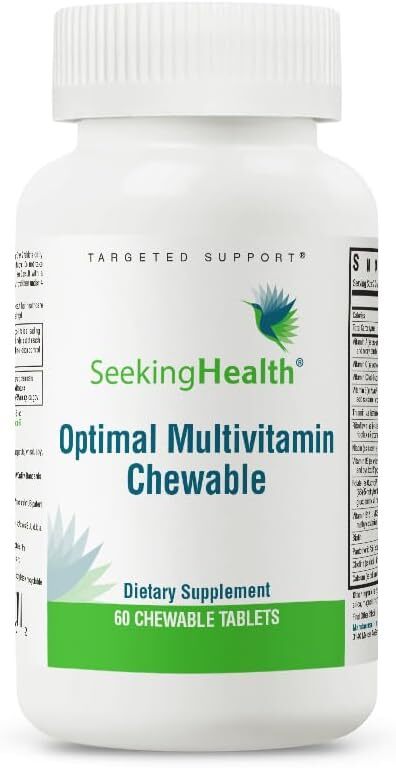 Seeking Health Optimal Multivitamin Chewable - Immune Support Supplement with L-