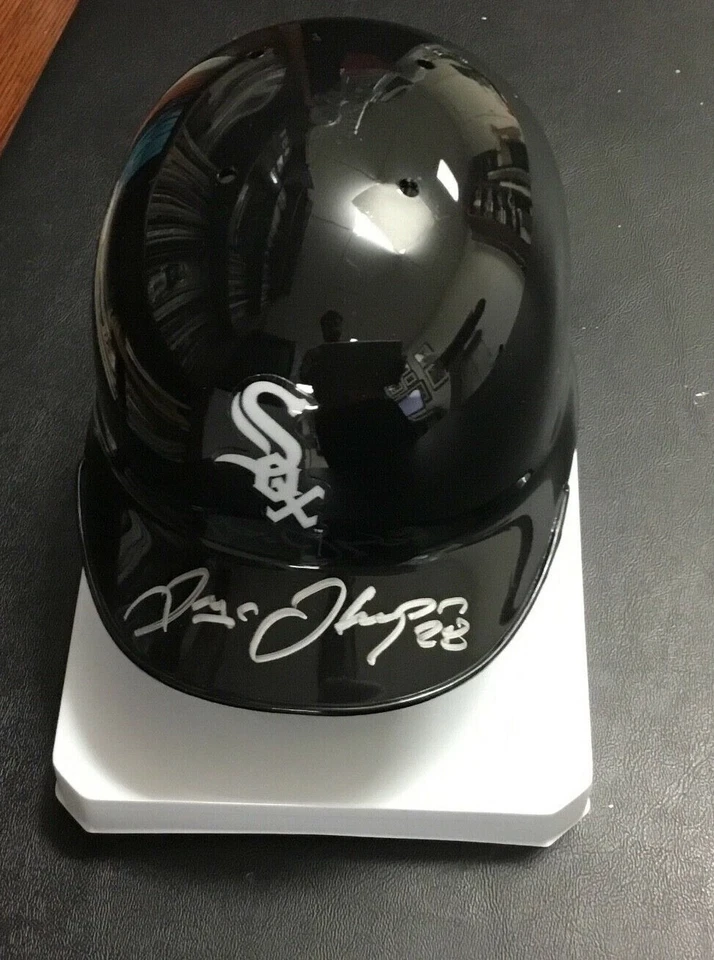 Мини-шлем с автографом Трейса Томпсона из Chicago White Sox Klay редкий - Изображение 3 из 3