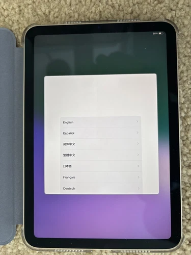 Apple iPad mini (6th Generation) A2567 64 GB, Wi-Fi, 8.3 in - Starlight