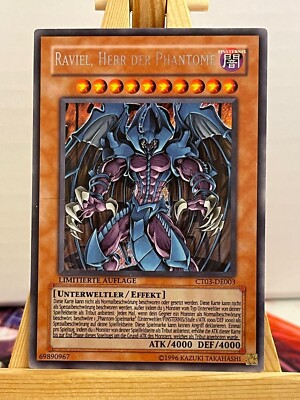 Raviel, Herr Der Phantome CT03-DE003 Secret Rare Deutsch VG YUGIOH