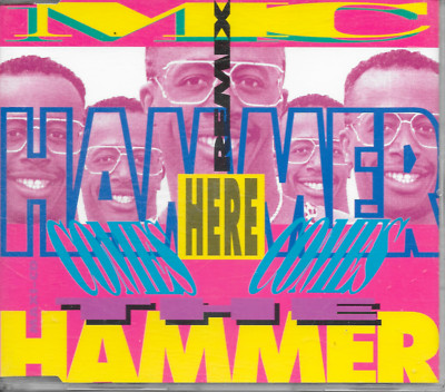 MC HAMMER - Here comes the Hammer (REMIX) CD MAXI SINGLE 3TR Hip Hop Rap 1990