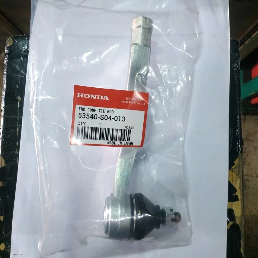 Par de extremos de barra de amarre exterior izquierda derecha genuina para Honda 53540-S04-013 53560-S04-013 Foto 3 de 4