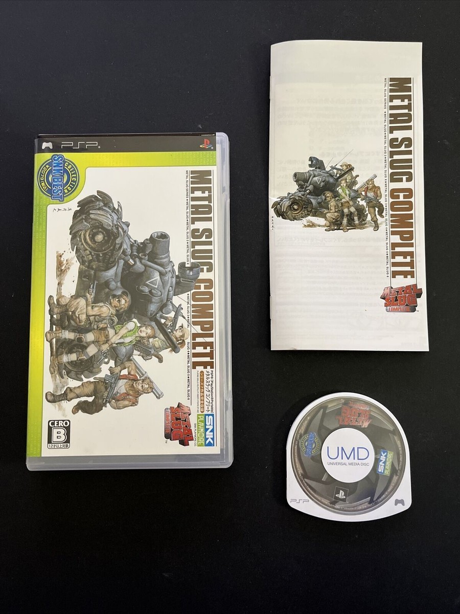 Metal Gear Slug Complete - Sony PSP JAPAN SNK 2009 Game | eBay