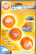 Arm and Hammer Deodorizer Odor Busterz Package of 3 48127 NEW