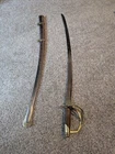 Reproduction Civil War M1860 Saber Sword and Scabbard Cavalry Union Confederate