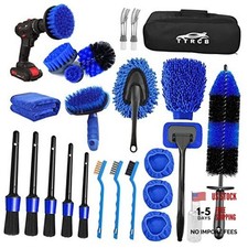 26Pcs Car Detailing Brush Set, Car Detailing Kit, Car Detailing Brushes, Car