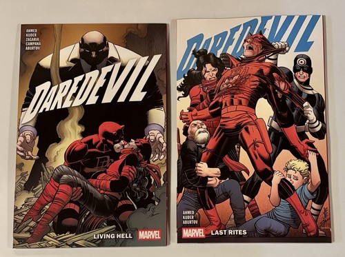 DAREDEVIL by Saladin Ahmed TPB Lot: Vol 3 - Living Hell & Vol 4 - Last Rites