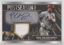 2021 Topps Postseason Performance Relics 13/25 Paul Goldschmidt Auto 0t2