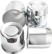 4pcs 5.15 Chrome Wheel Center Caps Push-through Hub Covers 4.92 Height