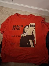 Black Slip It In Shirt Vintage Sst Records large