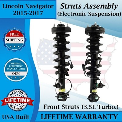 Arnott OEM Front Struts For 2015-2017 Lincoln Navigator 3.5L Lifetime Warranty