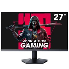 KOORUI 27" FHD 165Hz 1ms Gaming Monitor, DCI-P3 90 Adaptive Sync 1920x1080 Bl