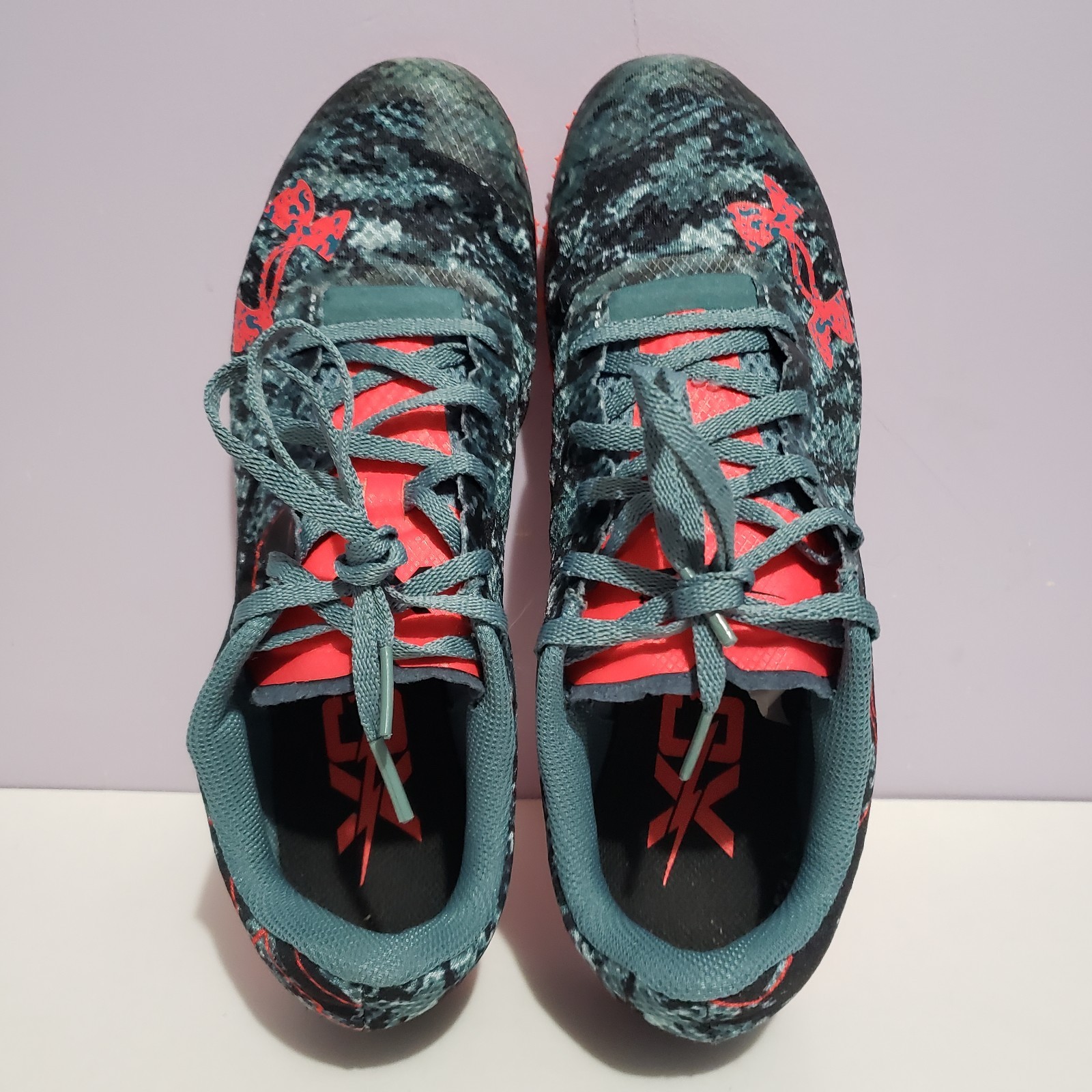 Under Armour Brigade XC Track Shoes Gray/ Multi  Men's Sz 8.5 Women's Sz 10 thumbnail 8