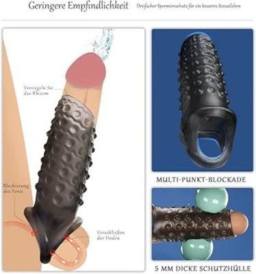 4 in 1 Penishlle mit Vaginalmassage,Penis Sleeve Herren,Penis Hlle,Coc |  eBay.de