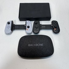 Lot of 4 Backbone Mobile Gaming Controllers for iPhone (BB-02) FOR PARTS 