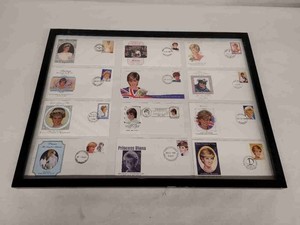 Princess Diana Framed Commemorative Postage