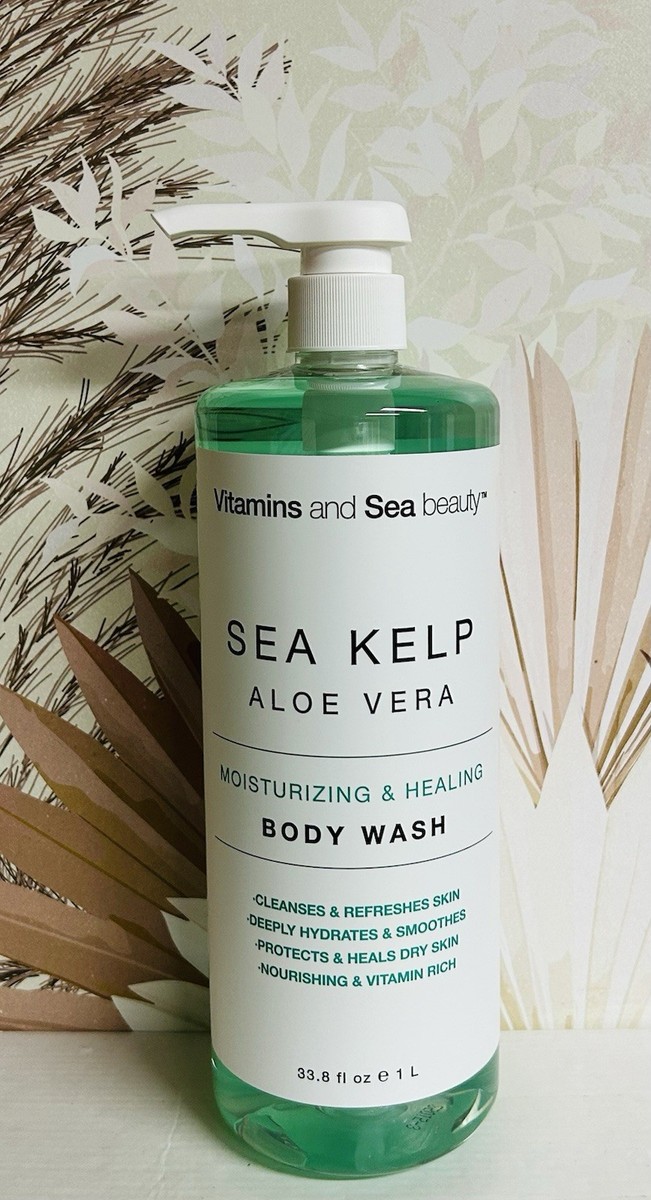 Vitamins & Sea Beauty SEA KELP ALOE VERA Moisturizing Healing BODY WASH  33.8 oz | eBay