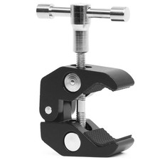 Camera Clip Quick Release Camera Mount Super Clamp with 1/4 3/8 Thread Holes