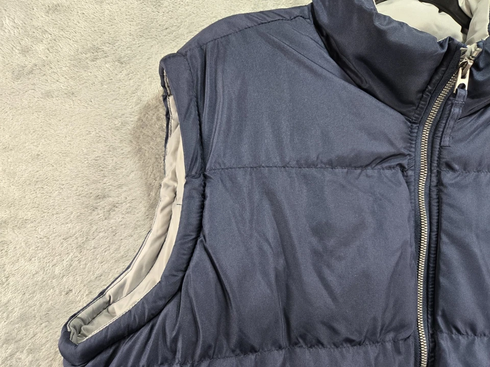 U.S. Polo Assn. Chaleco acolchado para hombre XL azul marino sin mangas bolsillos con cremallera completa Foto 4 de 4