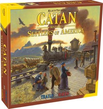 CATAN Histories: Settlers of America - Trails to Rails Board Game New