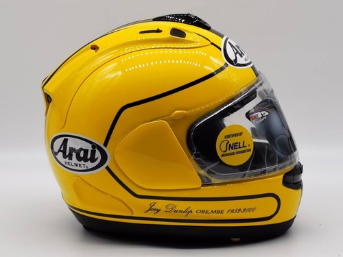 Arai RX-7X JOEY DUNLOP IOMTT Full Face Helmet Size L - Bild 8 von 10