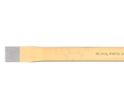 Cold chisel; flat; L: 240mm; Tipwidth: 28mm; Plating: v - REN.3802401 | EU Stock