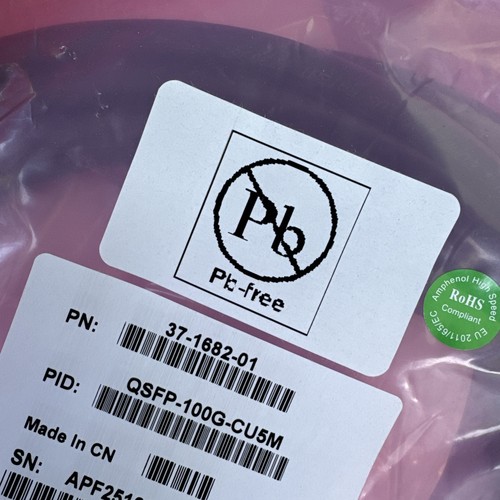 Câble cuivre Cisco QSFP-100G-CU5M 37-1682-01 NEUF - Photo 2/3