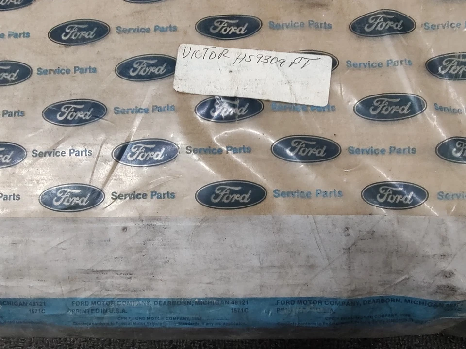 Juego de juntas de culata Ford #E8FZ-6079-AA 85-90 Escort 86-88 EXP 85-87 Lynx 1,9 L Nuevo de Lote Antiguo Foto 4 de 4