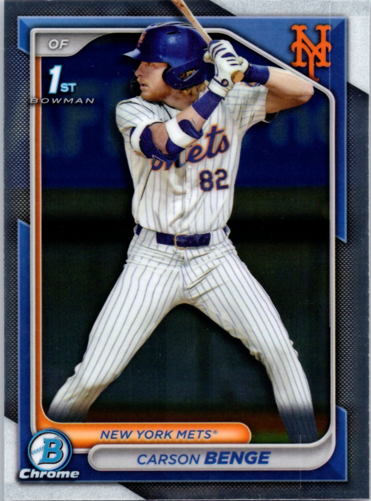 2024 Bowman Draft #BDC-28 Carson Benge Chrome