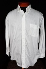 VINTAGE 1960'S DEADSTOCK WHITE BD DRESS SHIRT SIZE LARGE